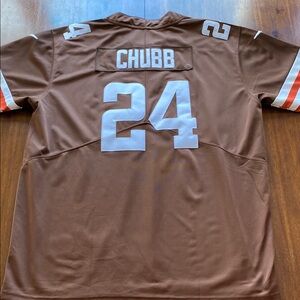 NFL Cleveland Browns Nick Chubb #24 Jersey Size XL